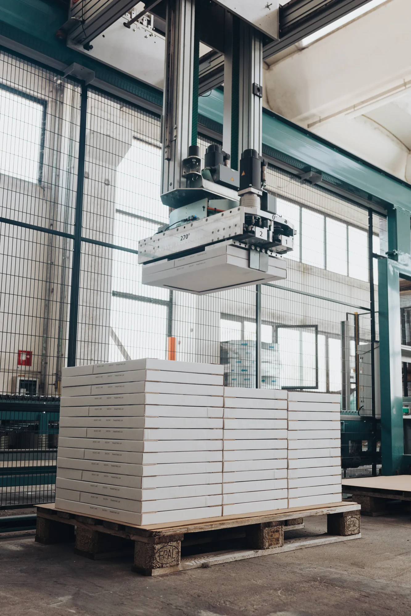 Parapetto e rivestimento in lastre ceramiche